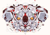 Metallic Animal Illustrations Image 4