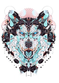 Metallic Animal Illustrations Image 5