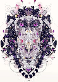 Metallic Animal Illustrations Image 8
