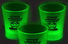 Illuminated 8-Bit Shot Glasses