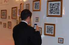 Scannable QR Code Galleries