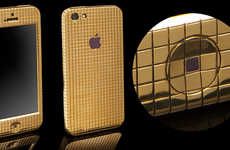 Glamorous Golden Smartphone Cases