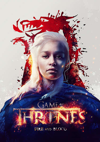 11 Fantasy TV Illustrations