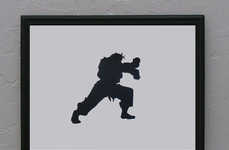 Silhouetted Cartoon Displays