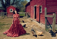 Glam Popstar Farm Photoshoots Image 3