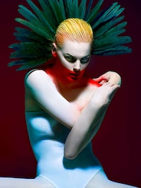 Metallic Body Paint Captures Image 5