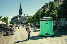 Supersized Trash Can Campaigns