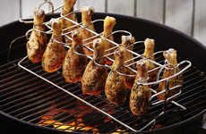 Drumstick-Searing Grilling Gear
