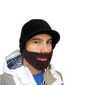 Quirky Knitted Beard Caps Image 2