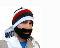 Quirky Knitted Beard Caps Image 3