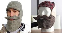 Quirky Knitted Beard Caps Image 7