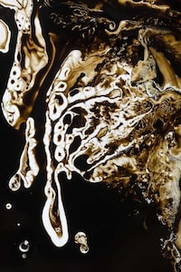 Eerie Ink Splatter Photography Image 2