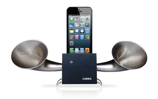 Double-Clawed Smartphone Speakers