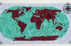 Beautifully Swirled Map Designs