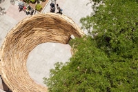 Gigantic Bird Nest Sculptures Image 3