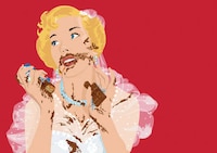 Satirical 50s-Inspired Portraits Image 2