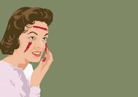 Satirical 50s-Inspired Portraits Image 5