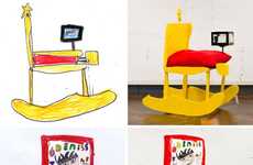 Kid-Drawn Furniture Designs