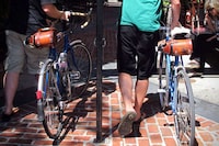 Bottle-Carrying Bike Attachments Image 4
