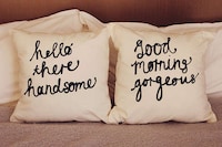 Cutesy Lovable Couple Cushions Image 2