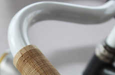 Spindle-Wood Bike Handlebars