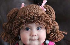 Cute Crocheted Kid Wigs
