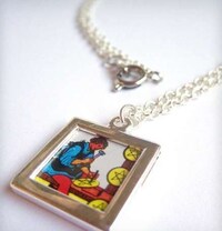 Tiny Tarot Card Necklaces Image 3