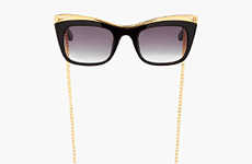 Luxurious Blinged-Out Sunglasses