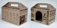 Practical Cardboard Cat Carriers Image 2