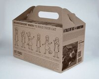 Practical Cardboard Cat Carriers Image 8
