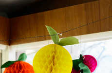 Festive Fruity Paper Decorations