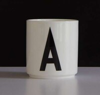 Stackable Typographic Mugs Image 4