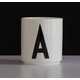 Stackable Typographic Mugs Image 4