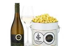 Zesty Wine-Infused Popcorn