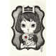 Gothic Girl Ink Etchings Image 4