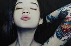 Hyper-Realistic Paint Portraits