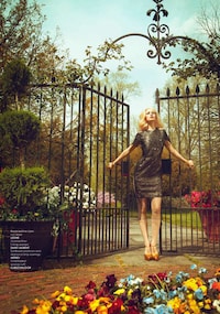 Glam Country Garden Fashion Image 3
