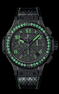 Blinged Out Black Watches Image 4