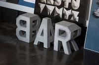 4D Self-Standing Typography Image 5
