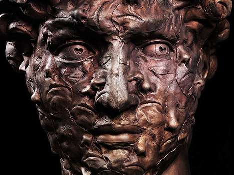 Portrait-Infused Classical Sculptures