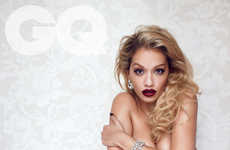 Barely Dressed Bombshell Shoots