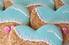 Beach-Themed Biscuits