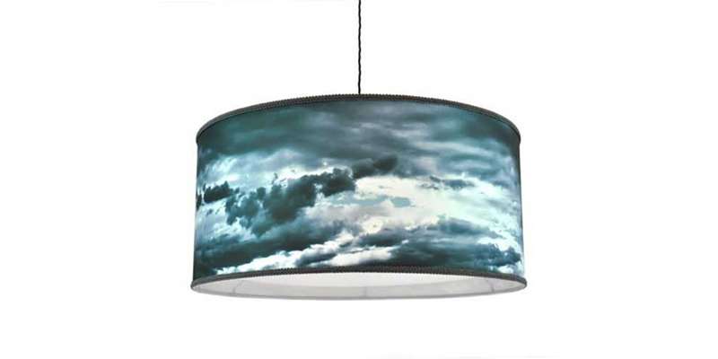 Poetically Stormy Lampshades