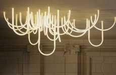 Slinking LED Chandelier