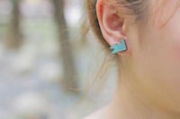 8-Bit Crocodile Earrings Image 5