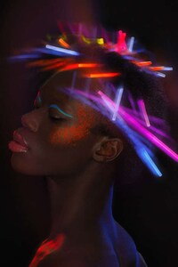 Illuminated Headpiece Editorials Image 3