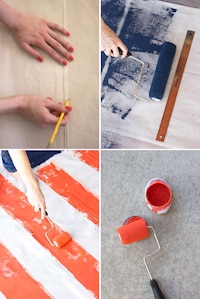 DIY American Flag Blankets Image 5