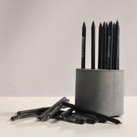 DIY Cement Pencil Holders Image 6