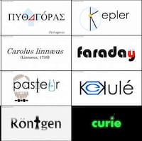 Typographic Scientist Signatures Image 3