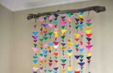 DIY Hanging Origami Decor